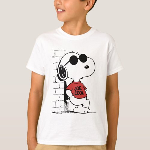 Joe Cool Snoopy T-Shirt Design | Cool Cartoon
