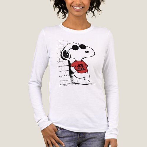 Joe Cool Snoopy T-Shirt Design | Cool Cartoon  Tri-Blend Shirt
