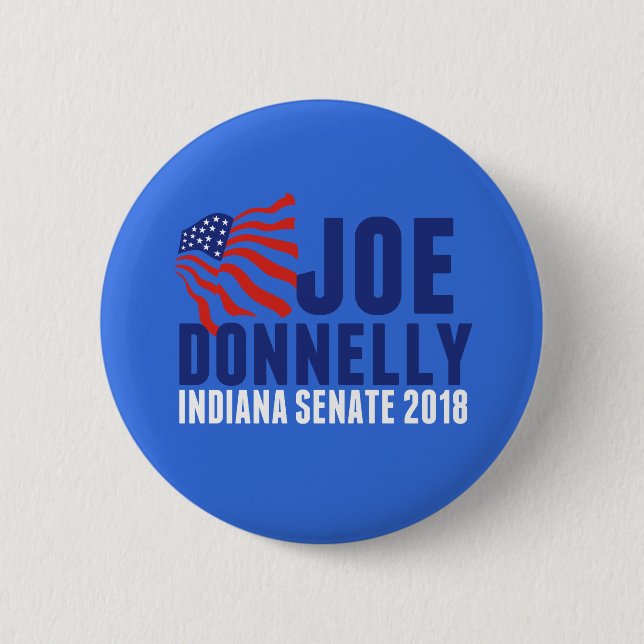 Joe Donnelly for Indiana Senate 2018 Button (Front)