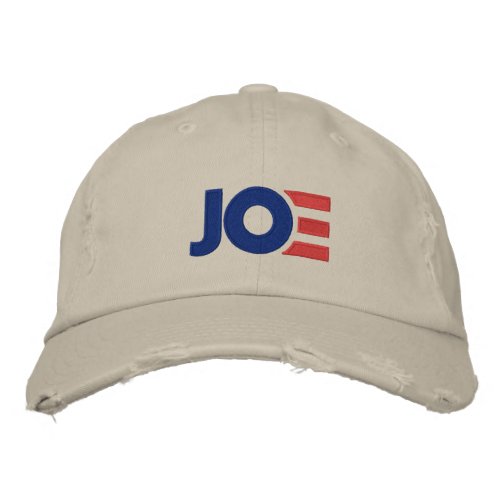 JOE EMBROIDERED BASEBALL CAP