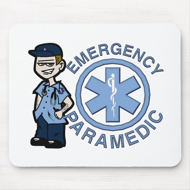 Joe Emergency Medic Mouse Pad (Front)