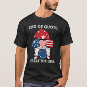 Joe End Of Quote Repeat The Line Vintage T-Shirt