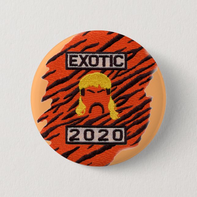 Joe Exotic 2020 Button (Front)