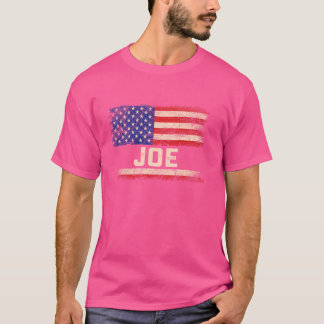 Joe First Name Shirt Joe Name American Flag