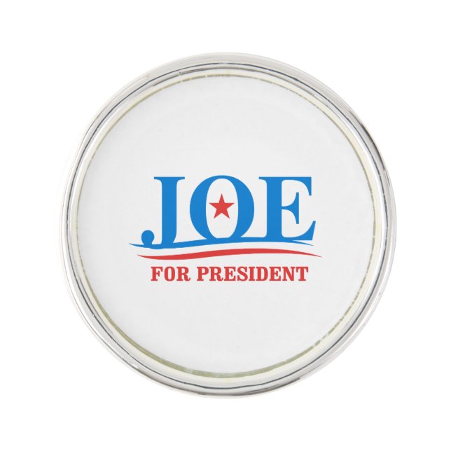 JOE for President Lapel Pin (Front)