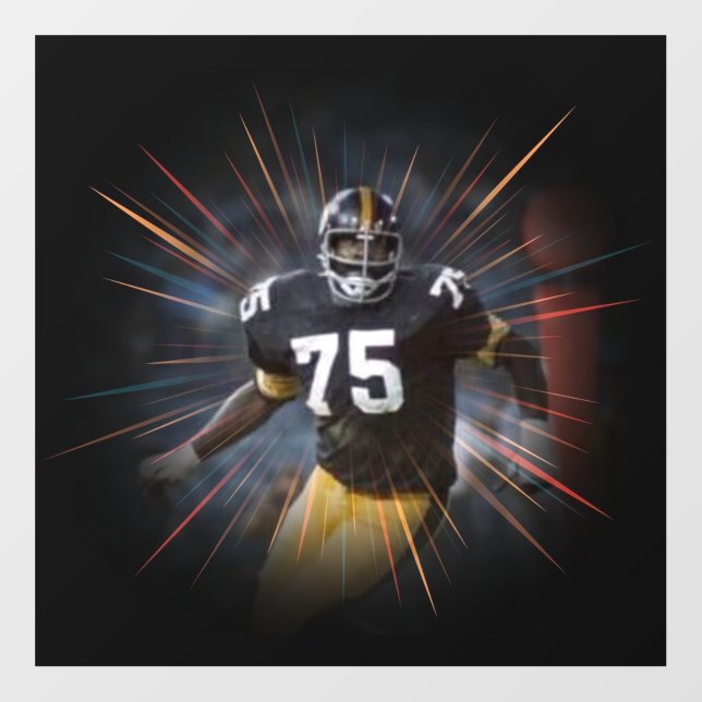 JOE GREENE , Size: 12.00" x 12.00", Style: Partial Wall Decal (Front)
