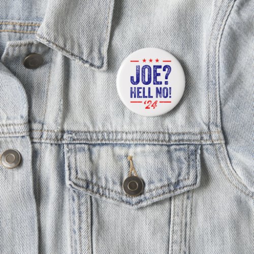 Joe Hell No Button