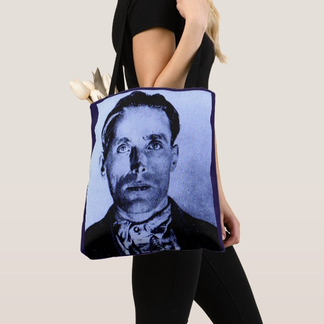 Joe Hill print Tote Bag (Close Up)