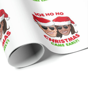 JOE HO HO - CHRISTMAS CAME EARLY WRAPPING PAPER