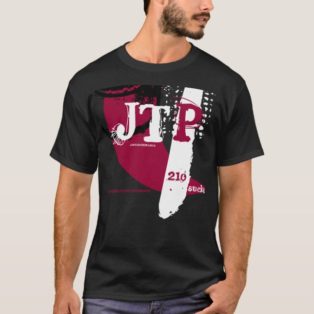 JOE, JTP, myspace.com/yoyoyotornado, g, JT, P, ... T-Shirt (Front)