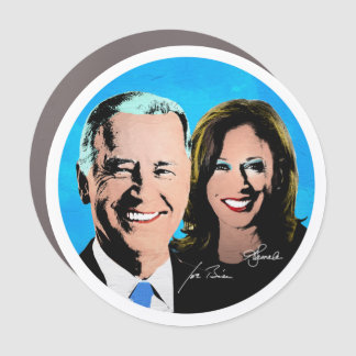 Joe & Kamala Pop Art Car Magnet