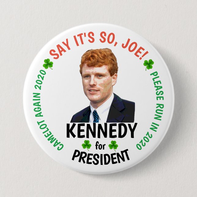 Joe Kennedy: Camelot 2020 Button (Front)