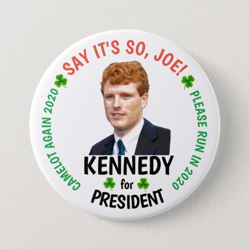 Joe Kennedy Camelot 2020 Button