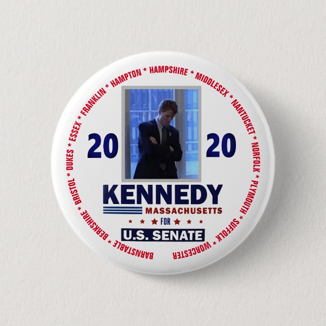 Joe Kennedy for U.S. Senate 2020 Button (Front)