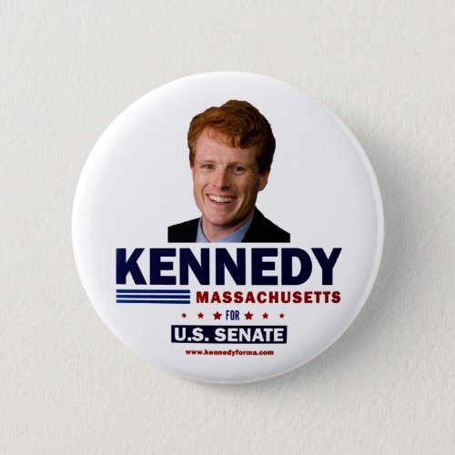 Joe Kennedy for US Senate 2020 Button
