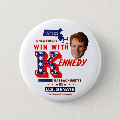 Joe Kennedy for US Senate Massachusetts 2020 Button