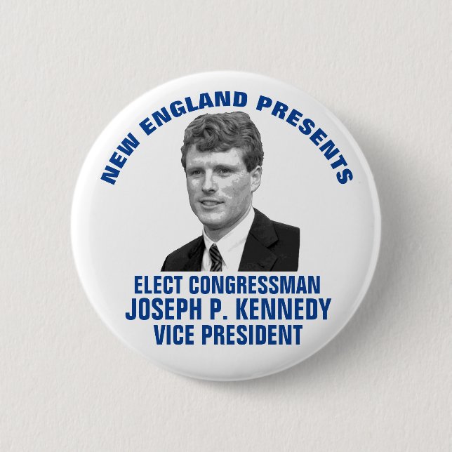 Joe Kennedy for Vice President Button (Front)