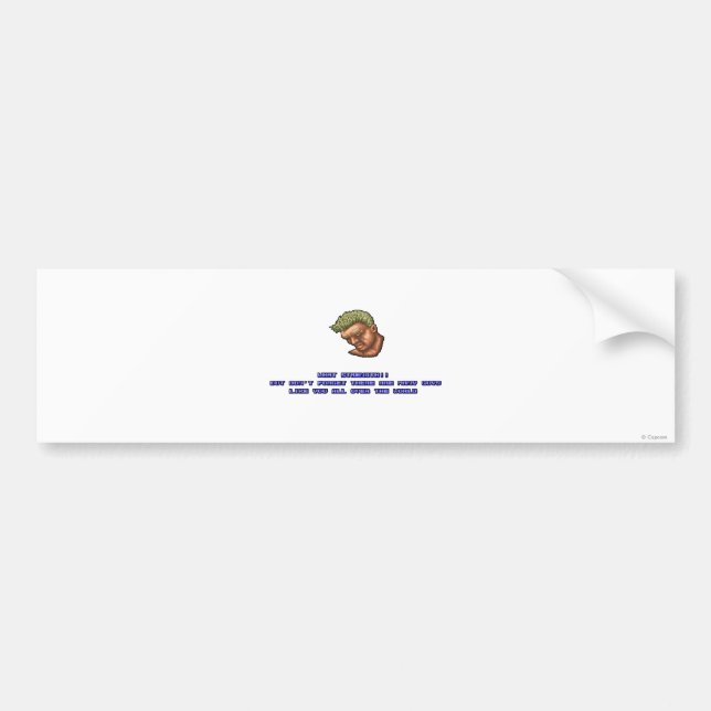 Joe KO'ed Bumper Sticker (Front)