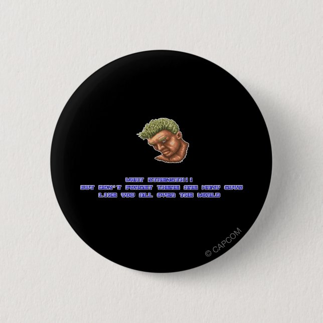 Joe KO'ed Button (Front)