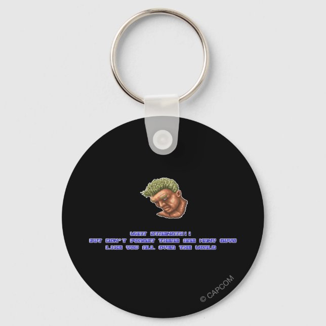 Joe KO'ed Keychain (Front)