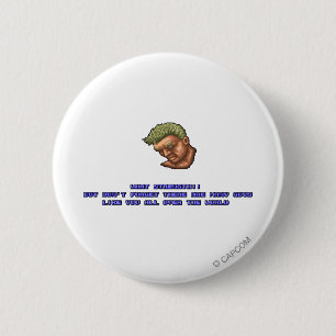 Joe KO'ed Pinback Button