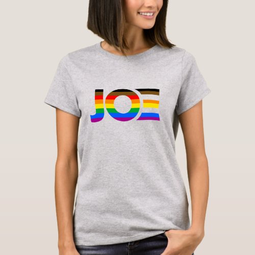 Joe LGBTQ Pride Flag T_Shirt