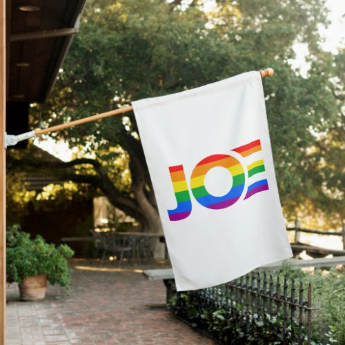 Joe LGBTQ Rainbow Pride Flag