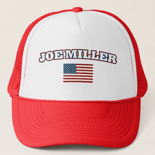 Joe Miller for Senate Patriotic Trucker Hat