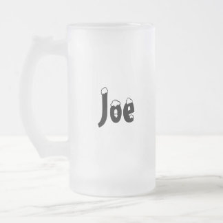 Joe-Name Style Frosted Mug