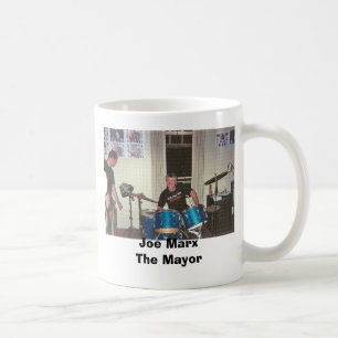 Joe on Drums GIF, Joe MarxThe Mayor Coffee Mug