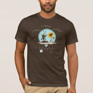 JOE peptide, Bee-7 w/ custom text, dark T-Shirt