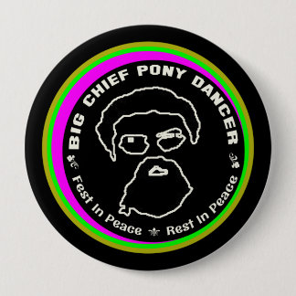 JOE PEREZ - Big Chief Pony Dancer fest in peace Button