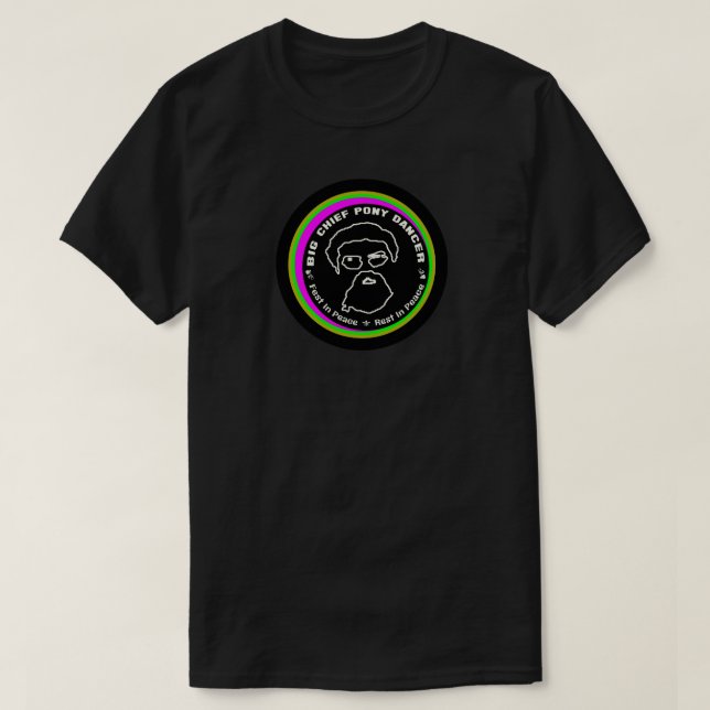 JOE PEREZ - Big Chief Pony Dancer Fest in Peace T-Shirt (Design Front)