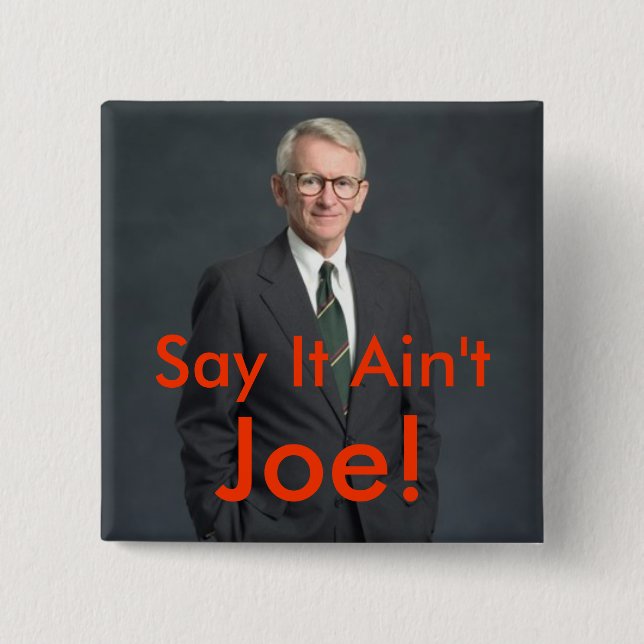 joe riley, Evil! - Customized Pinback Button (Front)