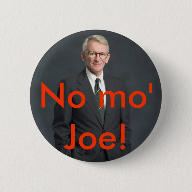 joe riley, Evil! - Customized Pinback Button (Front)