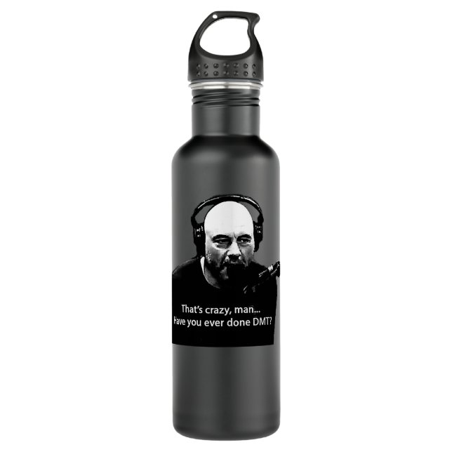 Joe Rogan Experience DMT Classic T Shirt Stainless Steel Water Bottle (Front)