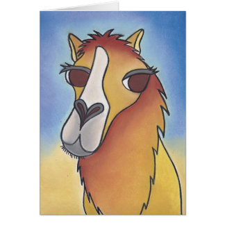 Joe the No Smoking Camel by Robyn Feeley Cards