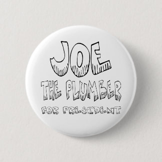 Joe the Plumber for pres -Button Button