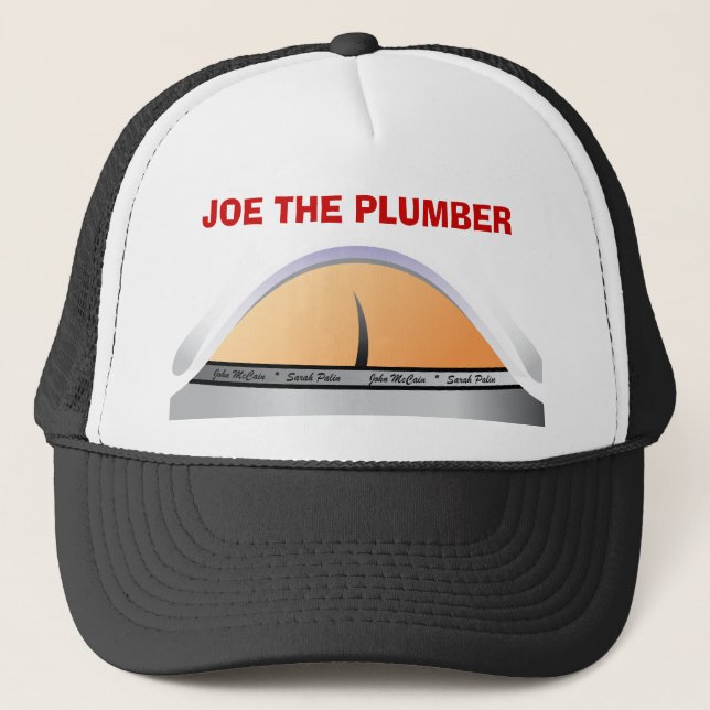 JOE THE PLUMBER TRUCKER HAT (Front)