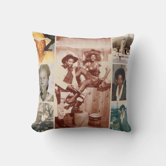 Joe Throw Pillow (Front)
