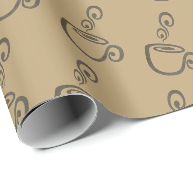 Joe Time Coffee Mug Wrapping Paper (Roll Corner)
