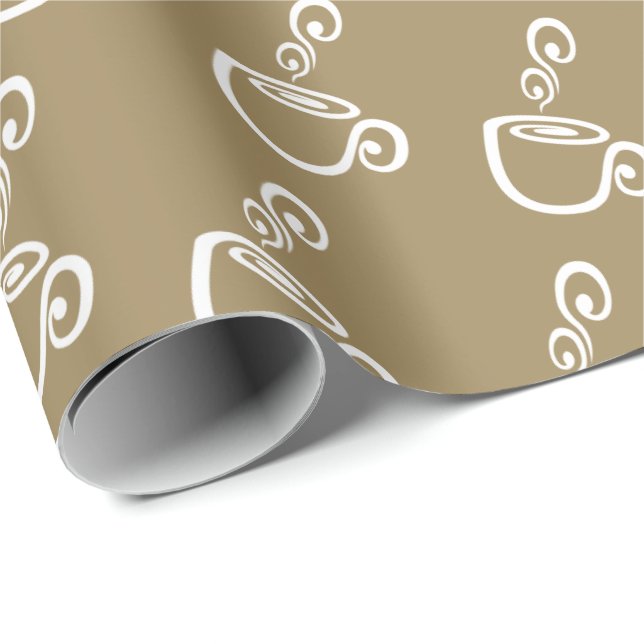 Joe Time Coffee Mug Wrapping Paper (Roll Corner)
