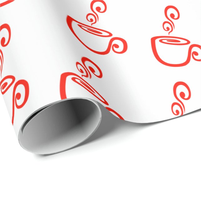 Joe Time Coffee Mug Wrapping Paper (Roll Corner)