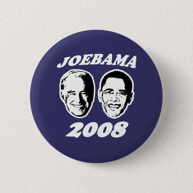 JOEBAMA 2008 PINBACK BUTTON (Front)