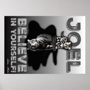 Joel- Believe in Yourself!  Custom Poster