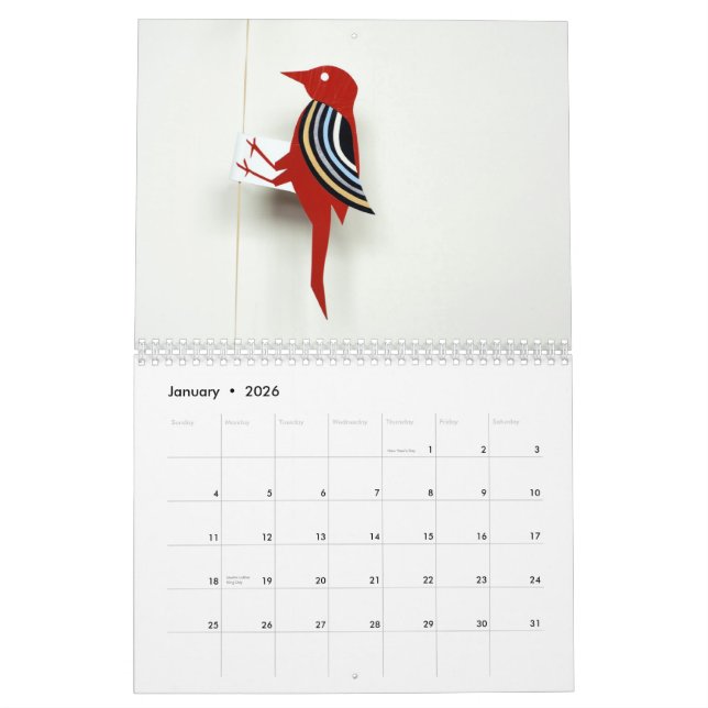 Joel Henriques 2011 Modern Toy Calendar (Jan 2026)