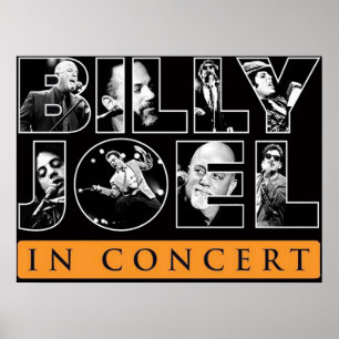 Joel In Concert Poster