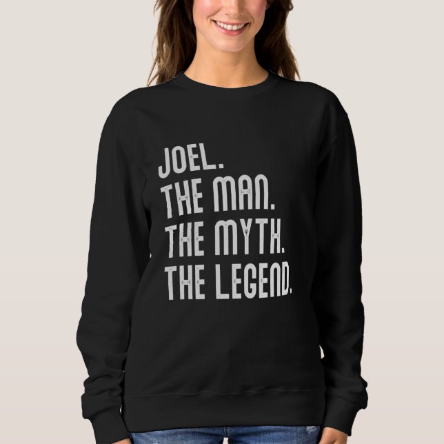 JOEL Man Myth Legend Shirt Gifts For Mens Funny JO (Front)