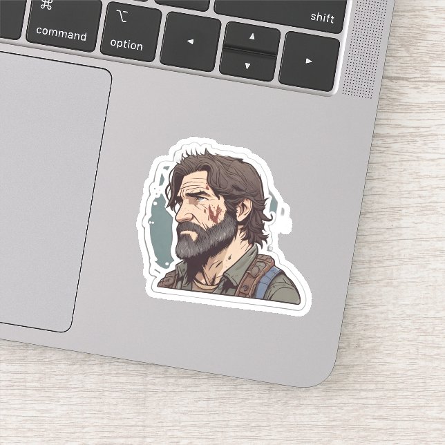 Joel Miller Badass Sticker (Detail)