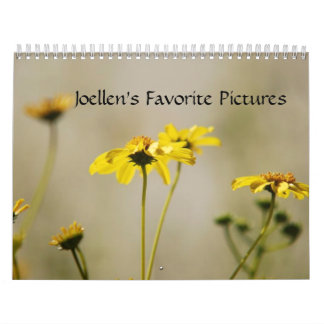 Joellen's Favorite Pictures Calendar 2009